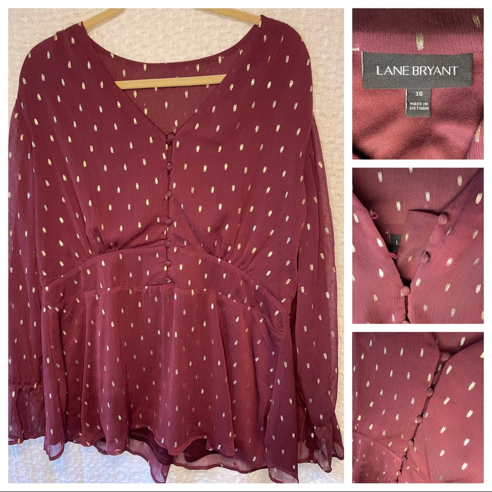Lane Bryant Dressy Top
